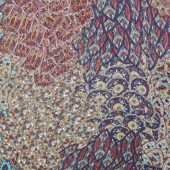 Ladies Christopher & Banks Tunic - Blouse - Shirt - Top   Size L   Multi colored - Picture 7 of 8